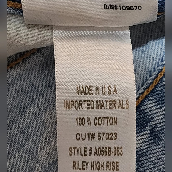 Agolde Riley High Rise Straight Jeans - Picture 10 of 11